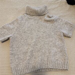 Abercrombie Beige Turtleneck Sweater